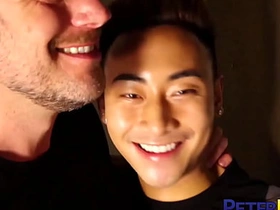 PETERFEVER亚裔Jeremy Vuitton被Hans Berlin无套内射 alan taiwan gay porn