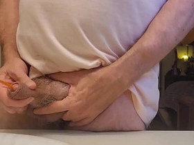 我的第8部视频预览：我撸鸡巴并用导尿管排尿 chinese fat booty gay porn