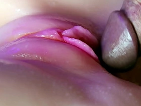 多汁骚逼特写吞下大屌浓精，吸溜作响！ japanese trance jubilant porn