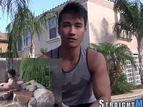 肌肉亚洲男撸鸡巴 gay ghetto chinese porn